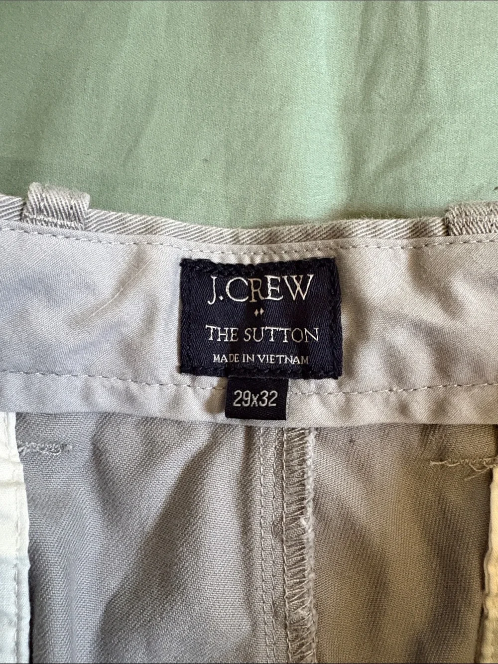 J. Crew Men's Chinos in Light gray